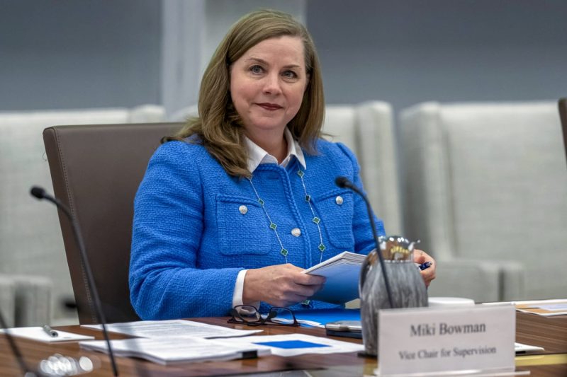 NEW YORK — A top official at the Federal Reserve said Saturday that this month’s stunning, weaker-than-expected report on the U.S. job market is strengthening her belief that interest rates should be lower.
Michelle Bowman was one of two Fed officials who voted a week and a half ago in favor of cutting interest rates. Such a move could help boost the economy by making it cheaper for people to borrow money to buy a house or a car, but it could also threaten to push inflation higher.
Bowman and a fellow dissenter lost out after nine other Fed officials voted to keep interest rates steady, as the Fed has been doing all year. The Fed’s chair, Jerome Powell, has been adamant that he wants to wait for more data about how President Donald Trump’s tariffs are affecting inflation before the Fed makes its next move.
At a speech during a bankers’ conference in Colorado on Saturday, Bowman said that “the latest labor market data reinforce my view” that the Fed should cut interest rates three times this year. The Fed has only three meetings left on the schedule in 2025.
The jobs report that arrived last week, only a couple of days after the Fed voted on interest rates, showed that employers hired far fewer workers last month than economists expected. It also said that hiring in prior months was much lower than initially thought.
On inflation, meanwhile, Bowman said she is getting more confident that Trump’s tariffs “will not present a persistent shock to inflation” and sees it moving closer to the Fed’s 2% target. Inflation has come down substantially since hitting a peak above 9% after the pandemic, but it has been stubbornly remaining above 2%.
The Fed’s job is to keep the job market strong, while keeping a lid on inflation. Its challenge is that it has one main tool to affect both those areas, and helping one by moving interest rates up or down often means hurting the other.
A fear is that Trump’s tariffs could box in the Federal Reserve by sticking the economy in a worst-case scenario called “stagflation,” where the economy stagnates but inflation is high. The Fed has no good tool to fix that, and it would likely have to prioritize either the job market or inflation before helping the other.
On Wall Street, expectations are that the Fed will have to cut interest rates at its next meeting in September after the U.S. jobs report came in so much below economists’ expectations.
Trump has been calling angrily for lower interest rates, often personally insulting Powell while doing so. He has the opportunity to add another person to the Fed’s board of governors after an appointee of former President Joe Biden stepped down recently.
This post appeared first on NBC NEWS