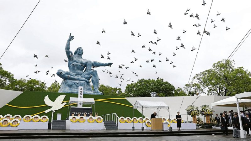 As Japan marks the 80th anniversary of the atomic bombings, the mayor of Nagasaki is warning that the world could see the same kind of devastating attack again.
Approximately 2,600 people, including representatives from 90 countries, attended the memorial event on Saturday at Nagasaki Peace Park, according to the Associated Press. At 11:02 a.m., the exact time the bomb exploded over the city, the attendees held a moment of silence. Nagasaki Mayor Shiro Suzuki, whose parents survived the 1945 attack, addressed the crowd and called for global action against nuclear weapons.
‘Conflicts around the world are intensifying in a vicious cycle of confrontation and fragmentation,’ Suzuki told a crowd on Saturday, according to a translation by The Mainichi. ‘If we continue on this trajectory, we will end up thrusting ourselves into a nuclear war. This existential crisis of humanity has become imminent to each and every one of us living on Earth.’
Mayors for Peace, which brings together mayors and city leaders from across the globe, is holding its 11th General Conference in Nagasaki this weekend as the city mourns the tragic day. The organization’s aim is to abolish nuclear weapons, a point Suzuki emphasized in his remarks.
‘In order to make Nagasaki the last atomic bombing site, it is essential to show a specific course of action for achieving the abolition of nuclear weapons. Procrastination can no longer be tolerated,’ Suzuki said, according to The Mainichi. 
The mayor also noted that the 2026 Review Conference of the Parties to the Treaty on the Non-Proliferation of Nuclear Weapons (NPT) ‘will represent a crucial moment capable of swaying the fate of humanity.’
Every five years, world leaders meet to review the provisions of the NPT, which was opened for signature in 1968 and entered into force in 1970, 25 years after the bombings of Hiroshima and Nagasaki.
The U.S. dropped two atomic bombs on Japan three days apart. The first was dropped on Hiroshima on Aug. 6, 1945, and the second was dropped on Nagasaki three days later, on Aug. 9. The bombs decimated both cities, leading to Japan’s surrender on Aug. 15, 1945, and later the end of World War II.
A bomb nicknamed ‘Little Boy,’ weighing approximately 9,000 pounds and producing an explosive force equivalent to 20,000 tons of TNT, detonated 1,800 feet over Hiroshima, causing massive devastation. ‘Fat Man,’ the bomb dropped on Nagasaki, weighed 10,000 pounds and detonated at approximately the same altitude as ‘Little Boy.’
‘I would like to express my deepest condolences for the lives claimed by the atomic bombings, and to all of the victims of war,’ Suzuki said, according to The Mainichi. ‘In marking 80 years from the atomic bombing, Nagasaki has resolved to continue our duty to relay, both inside Japan and overseas, the memories of the bombing, which are a common heritage to all humanity and should be passed down for generations throughout the world.’
He concluded with a declaration, which was also translated by The Mainichi: ‘I hereby declare that in order to make Nagasaki the last atomic bombing site now and forever, we will go hand-in-hand with global citizens and devote our utmost efforts towards the abolition of nuclear weapons and the realization of everlasting world peace.’
This post appeared first on FOX NEWS