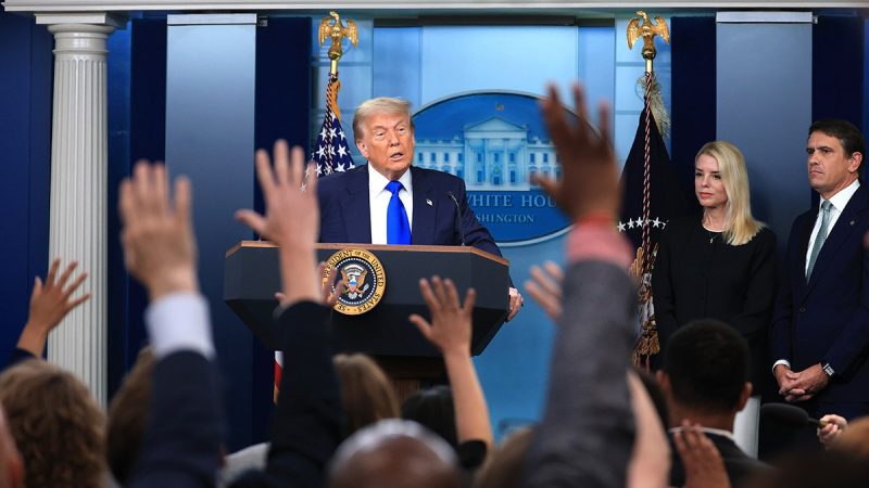 The Trump administration asked the Supreme Court Wednesday to quickly make a decision on whether President Donald Trump has the authority to impose his sweeping tariffs under federal emergency law.
This appeal is a result of a federal appeals court ruling 7-4 that a vast majority of Trump’s tariffs were illegal according to the 1977 International Emergency Economic Powers Act even though it allowed the duties to remain until the case was resolved.
Many states and small businesses challenged Trump’s tariffs in a lawsuit saying they were causing serious economic harm.
‘These unlawful tariffs are inflicting serious harm on small businesses and jeopardizing their survival,’ said Jeffrey Schwab, an attorney with the Liberty Justice Center.
The Trump administration, however, countered the appeal, arguing that striking down the tariffs could cause serious economic harm.
‘That decision casts a pall of uncertainty upon ongoing foreign negotiations that the President has been pursuing through tariffs over the past five months, jeopardizing both already negotiated framework deals and ongoing negotiations,’ the Trump administration argued in its appeal. ‘The stakes in this case could not be higher.’
Officials also pointed out that the levies have raised $159 billion since late August, a figure that has more than doubled from the previous year.
Although the Constitution does give Congress the power to set tariffs throughout the years many lawmakers have delegated those authorities to the White House. Although Trump has been seen to use this to his advantage, some of his duties on steel, aluminum, autos, and earlier tariffs on China were left in place by former President Joe Biden and are not part of this case.
Legal experts have noted that the government has also warned that if the courts strike down these tariffs, the U.S. Treasury could be forced to refund billions that have already been collected.
The Supreme Court is expected to decide soon on whether they will take up the case directly, which will potentially set up a major ruling on the limits of presidential power over trade.
This post appeared first on FOX NEWS